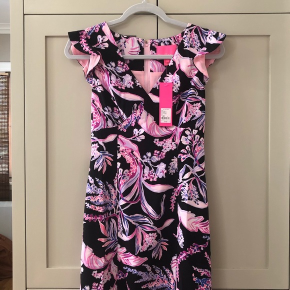 Lilly Pulitzer Mina Shift Dress Wild Within - Picture 10 of 11